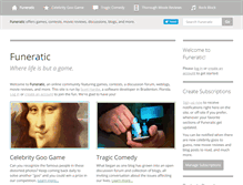 Tablet Screenshot of funeratic.com